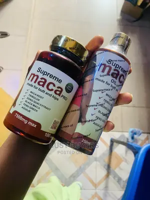 Supreme Maca Oil and Capsules