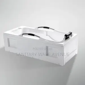 Bathtub + Panel - Straight Bath - Acrylic Fibre Bath