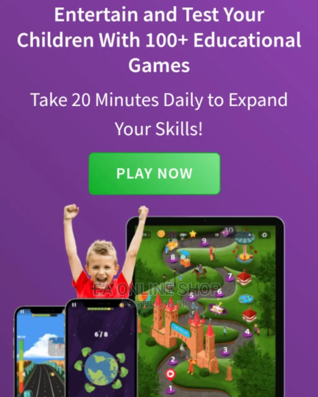 Mentalup Educational Games App CODE Kids. 1 - 14 Years.