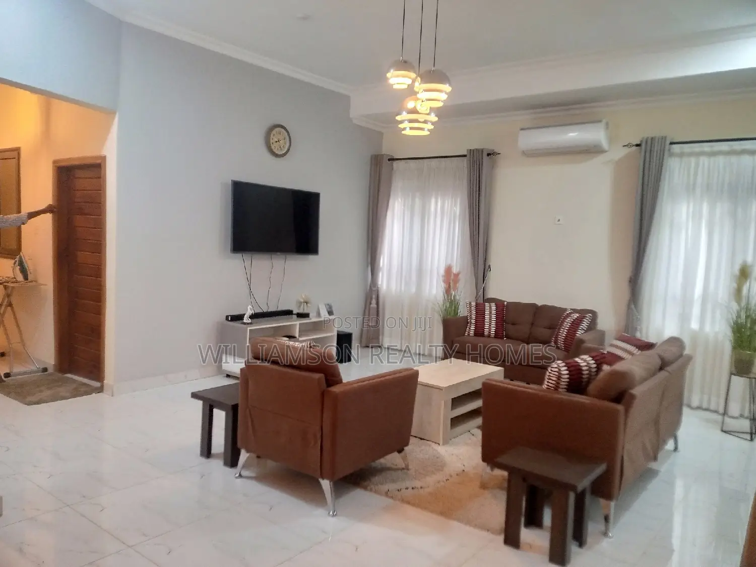 Furnished/Luxury 3bedrms Self Compound at Spintex