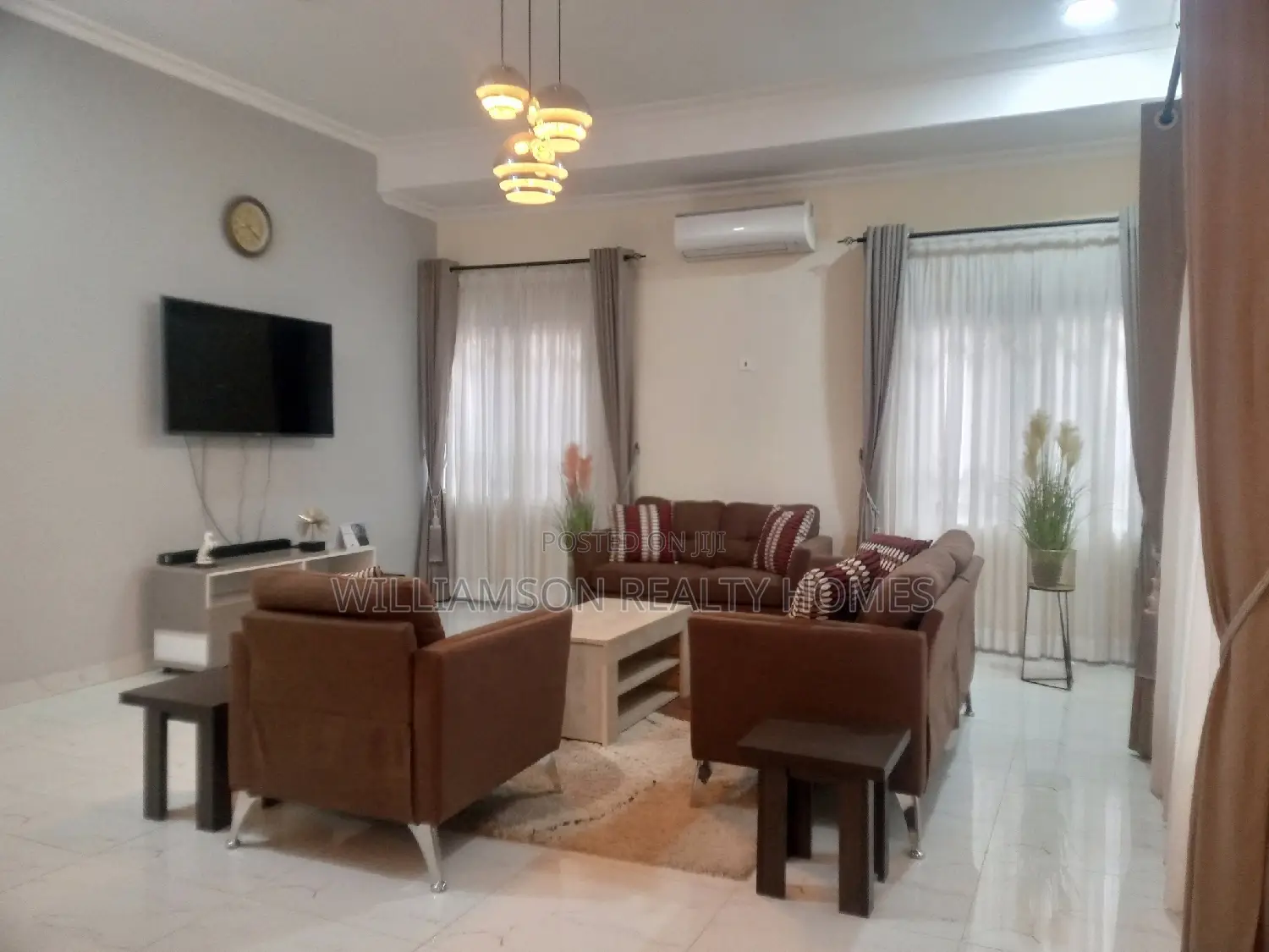 Furnished/Luxury 3bedrms Self Compound at Spintex