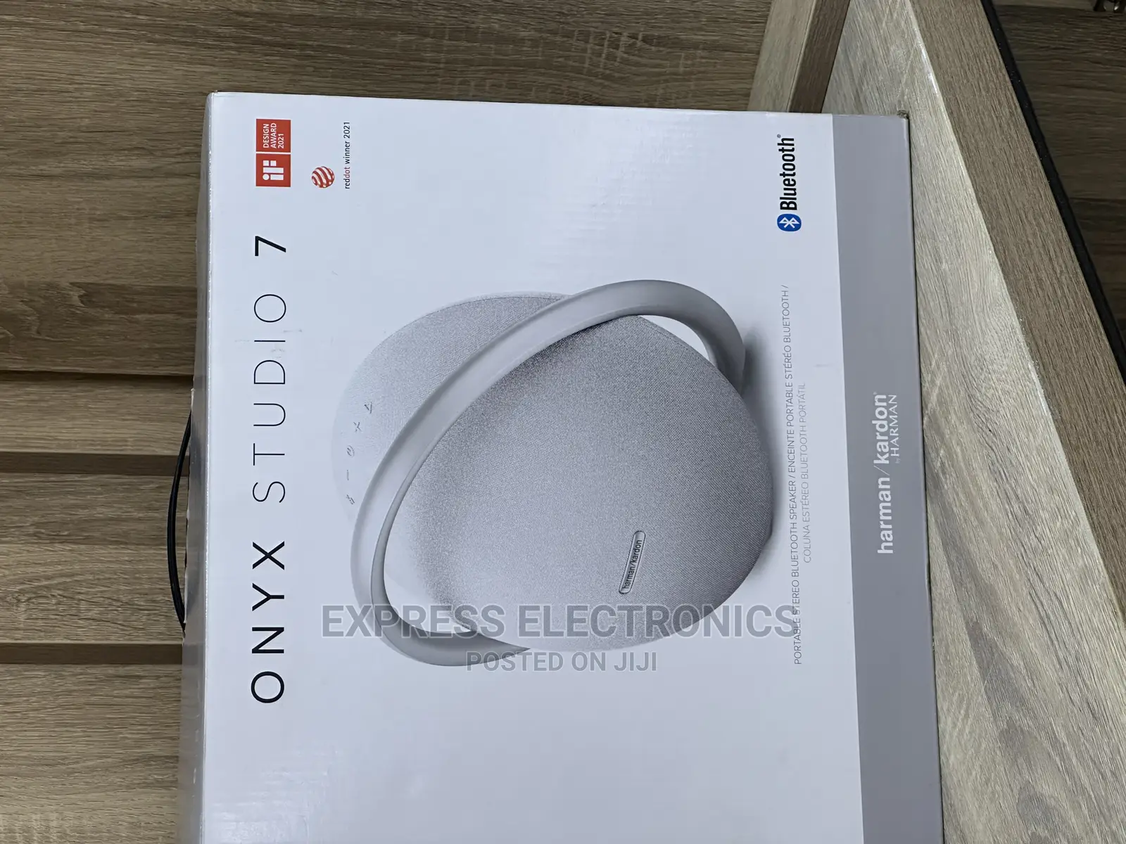 Onyx 7 Wireless Sound Dual Bluetooth Speaker Studio