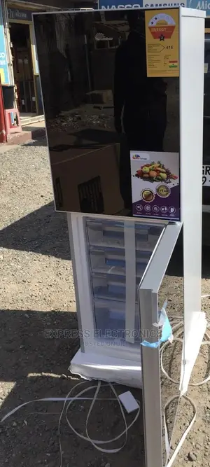 Mirror Door Rainbow Double Door Fridge RF-352BG 229L
