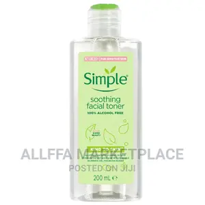 Simple Soothing Facial Toner 200ml