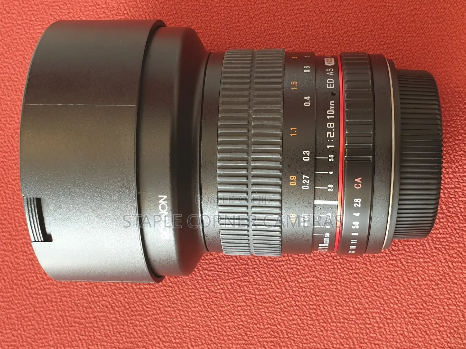 Rokinon 10mm F2.8 Canon