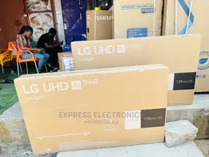 55UQ80003 Stylish 55”UHD Smart Display Tv LG