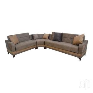 Corner Sofa Set Micro Fabric