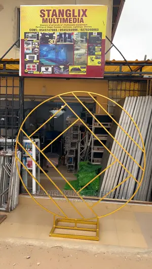 7 Feet by 7 Feet Circular Backdrop , for Sales and Rentals