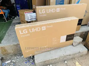 High Glossey Spacial Design UHD LG 55UQ80003 55” Tv