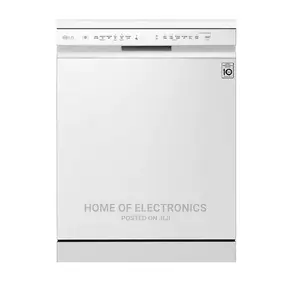 LG 14 Place Settings Free Standing Dishwasher With 9
