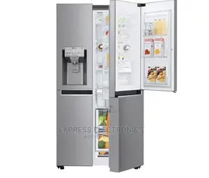 Excellent LG GR-J34FMUBL Refrigerator Door In Door