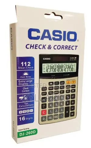 Financial Calculator Casio 16 Digits