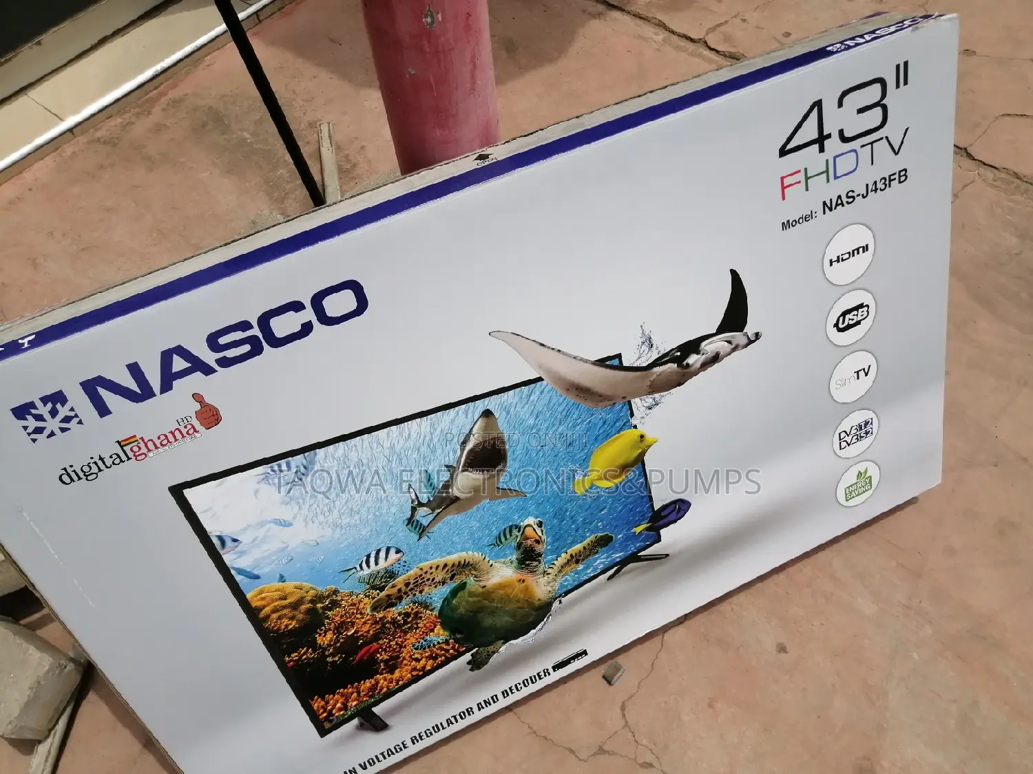 "43" Nasco Tv Digital Satellite