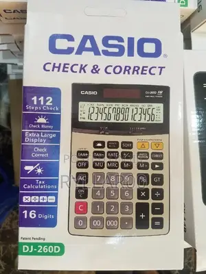 Financial Calculator Casio 16 Digits