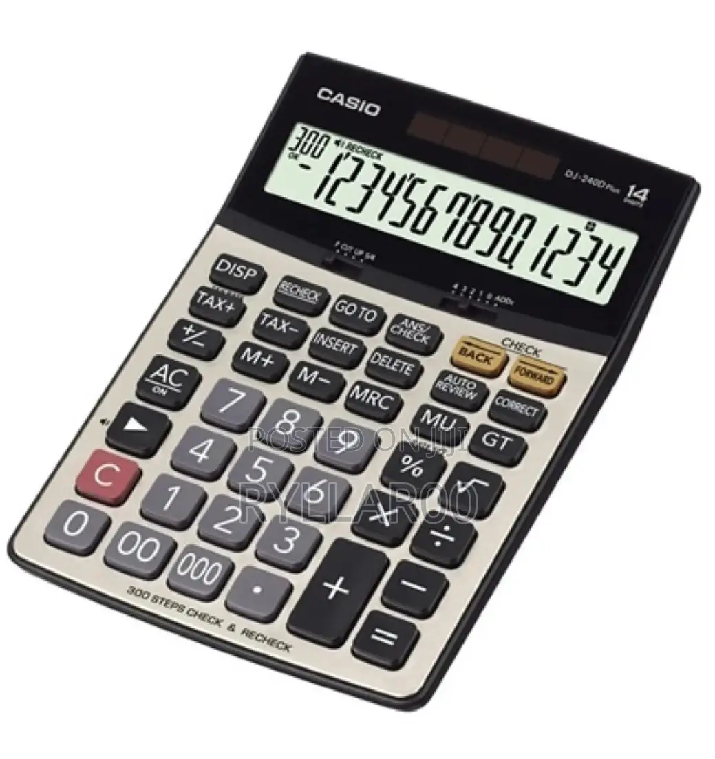 Casio Financial Calculator