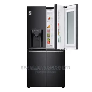 LG 570L Slim French Door Refrigerator | Matte Black | Instav