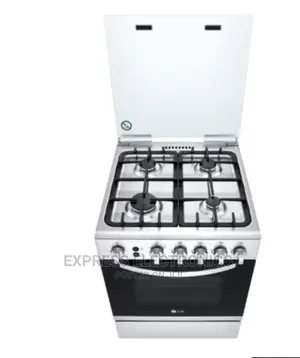 LG 4 Burner 60×60 Gas Cooker W/ Rotisserie Grilling FA211RMA