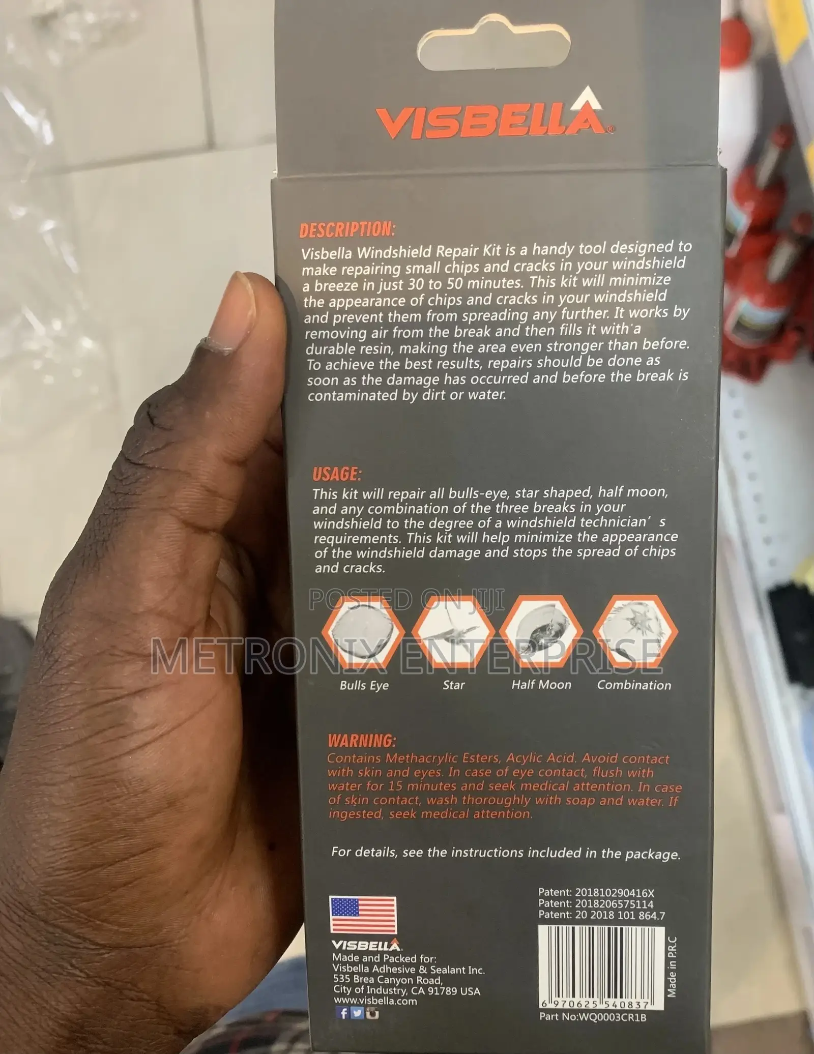 Windshield Repair Kit