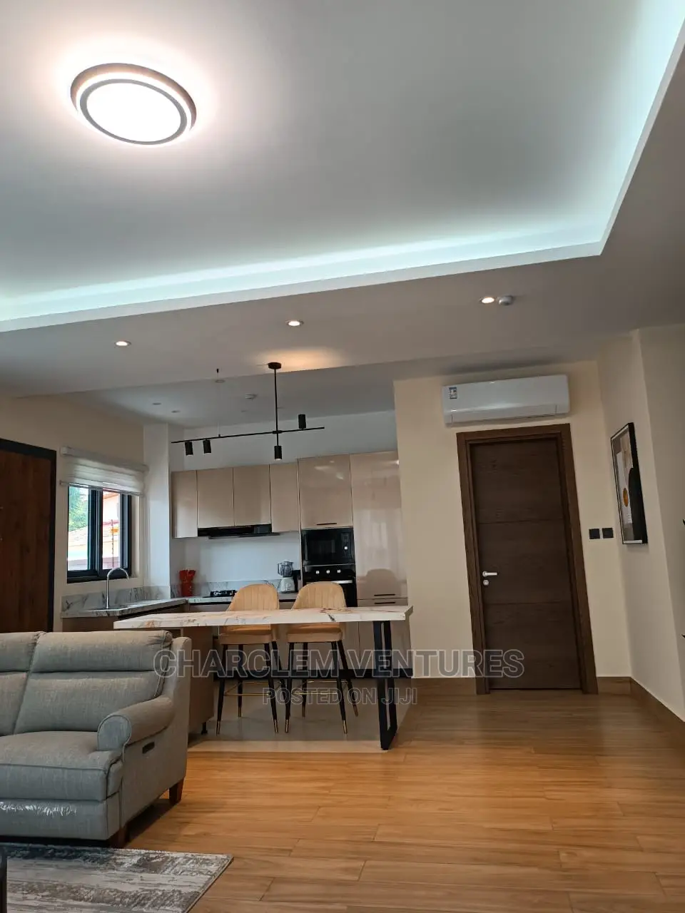 Furnished 2bdrm Apartment in Charclem Ventures, Cantonments for Rent