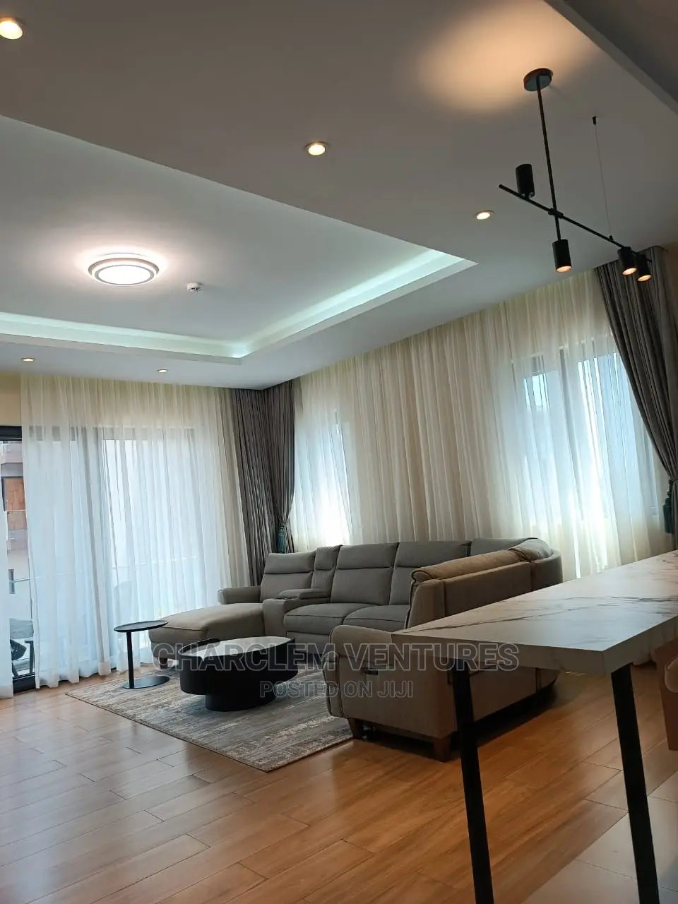 Furnished 2bdrm Apartment in Charclem Ventures, Cantonments for Rent