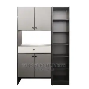 Living Room Cabinet Grey