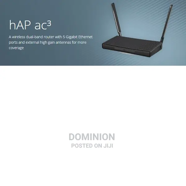 Mikrotik Hap Ac3 Dual Band Wi-Fi Access Point | Routers