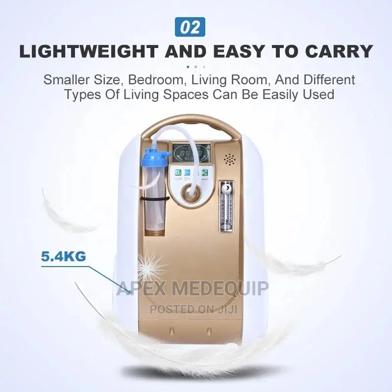 Portable Rechargeable Oxygen Concentrator 5L ( Travel)