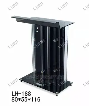 Neat Tempered Glass Pulpit