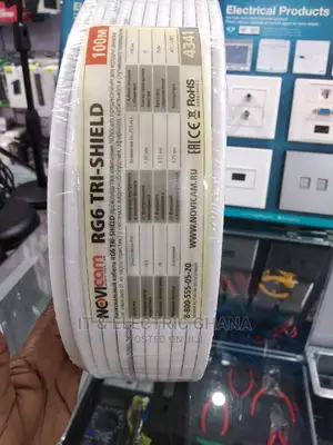 Novicam 100m Rg6 Coaxial Cable