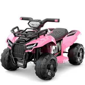 JS Champion 6V Electric Ride on Quad Children/Kids- Pink