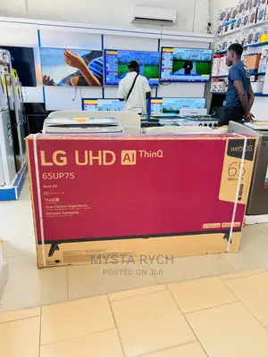WEBOS 65” LG UHD 4K Smart Satellite TV - 2021
