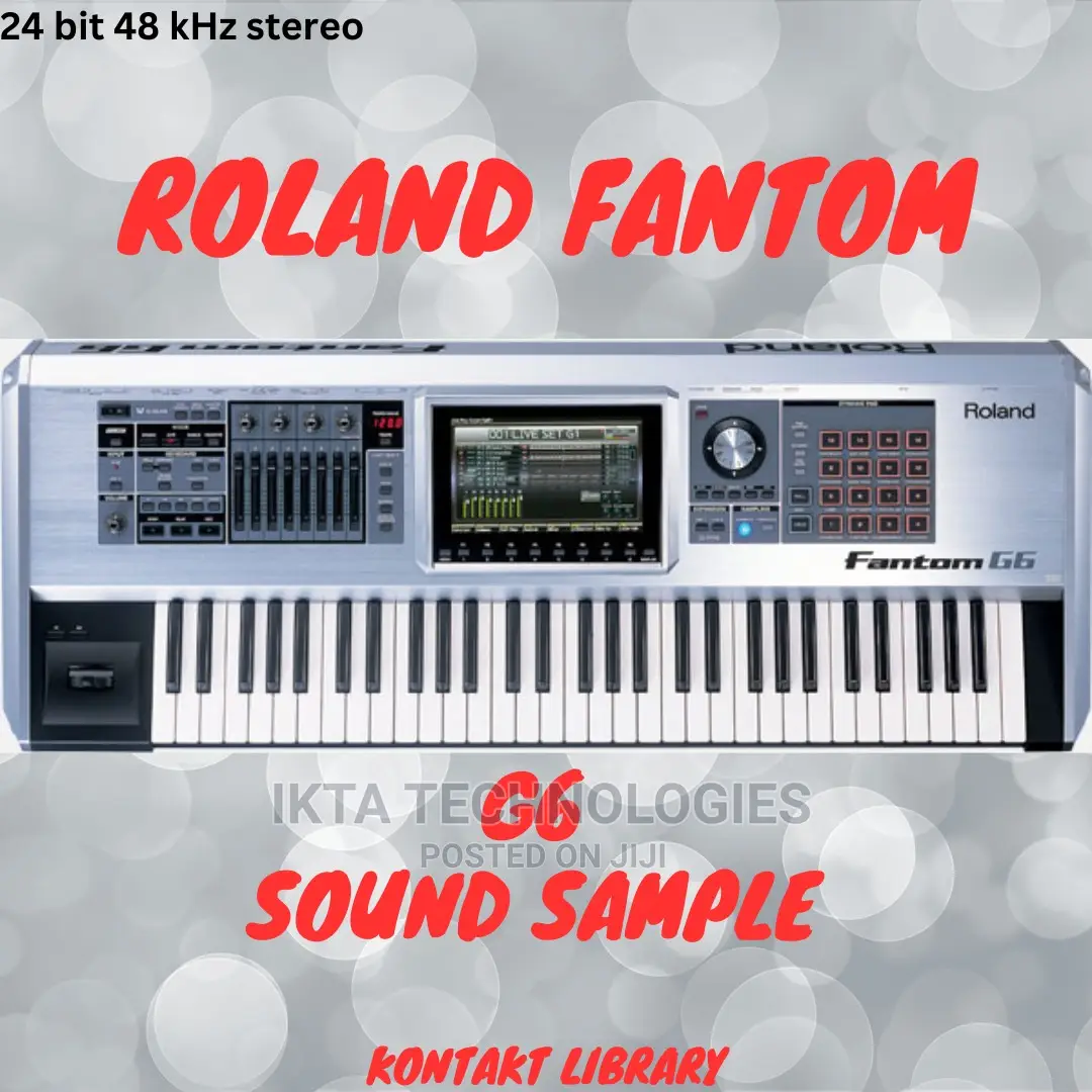 Roland Fantom G6 KONTAKT Sound Library