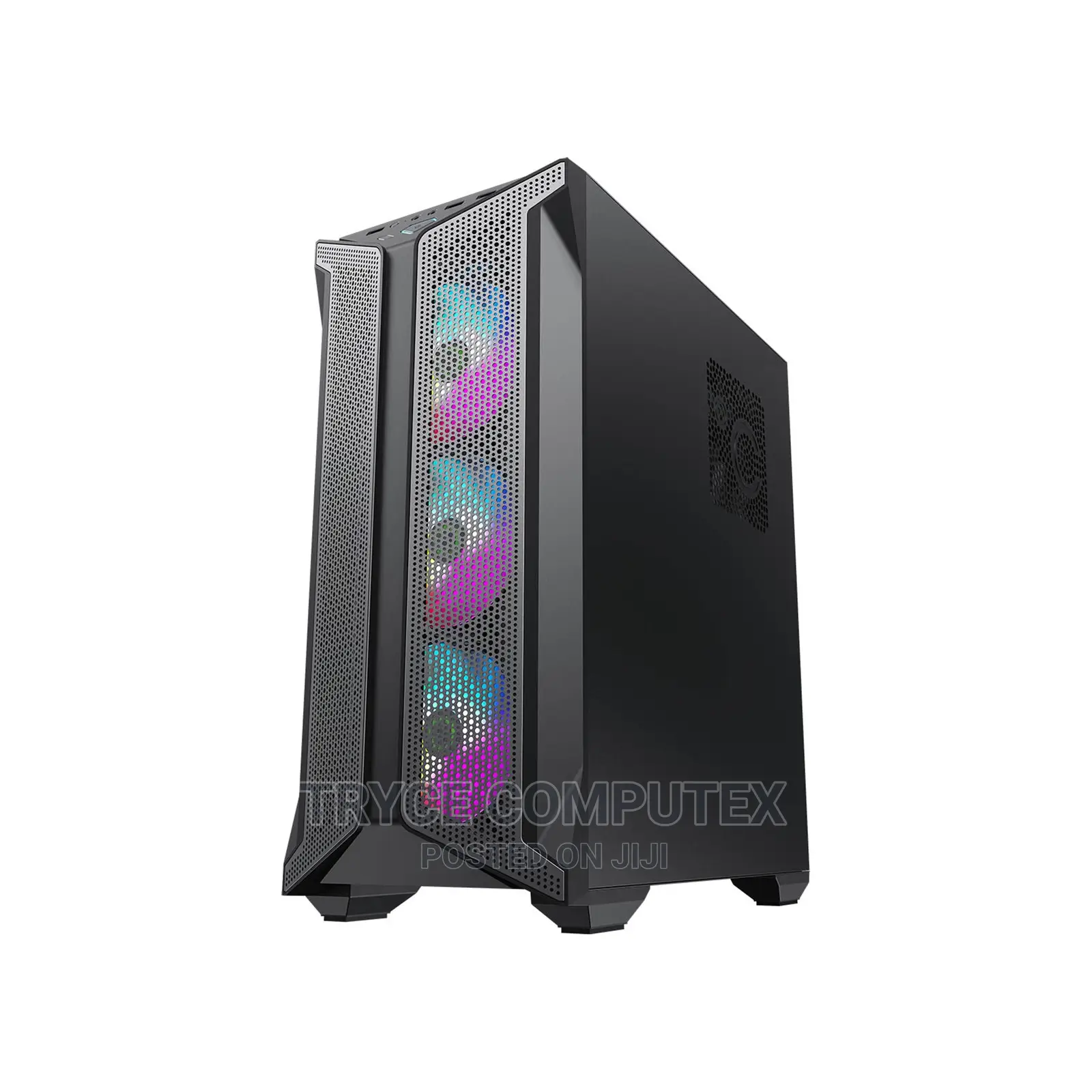 Gamemax Brufen Mid -Tower ATX ARGB PC Gaming Case, Tempered