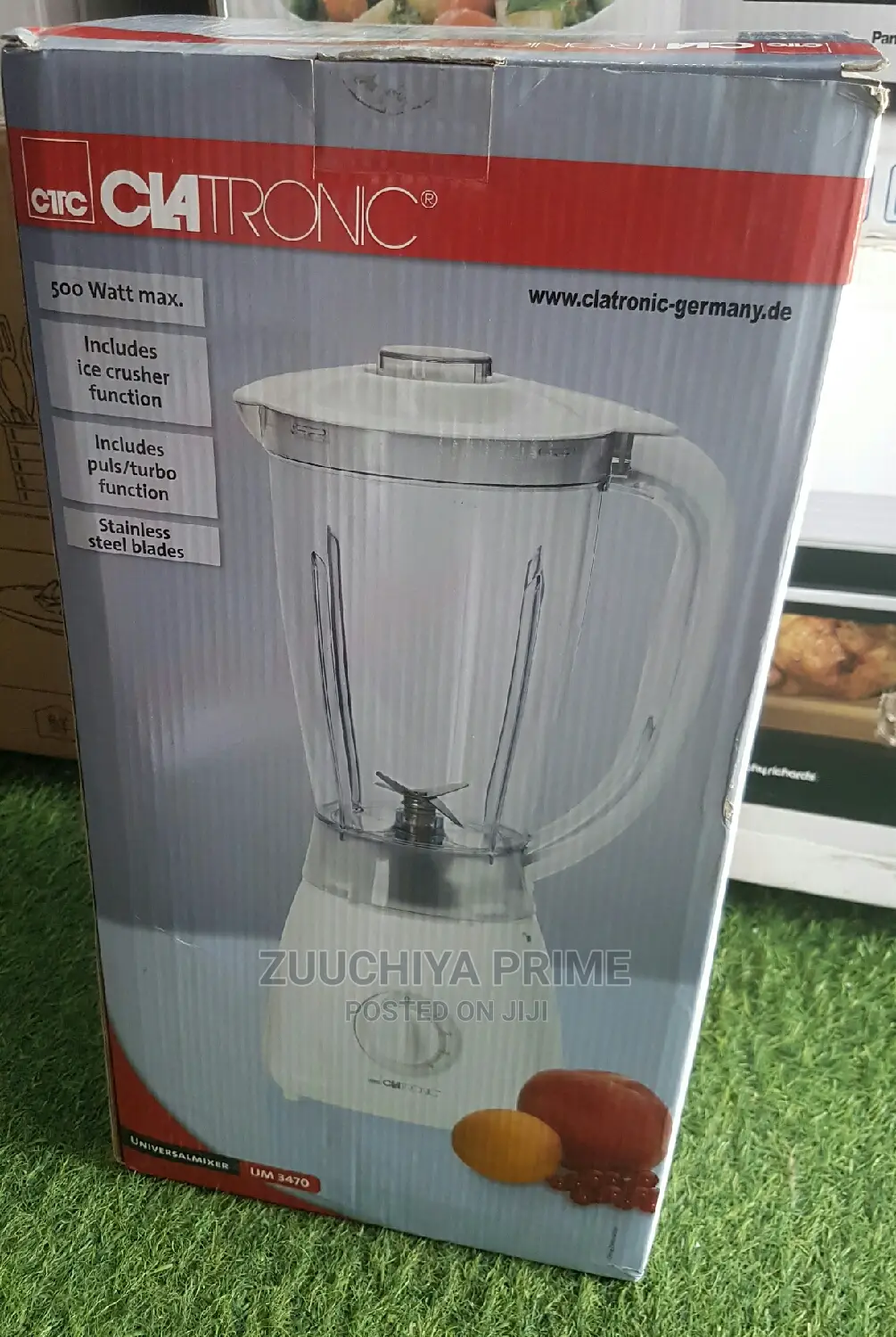 Clatronic Plastic Blender With Ice Crusher From Germany