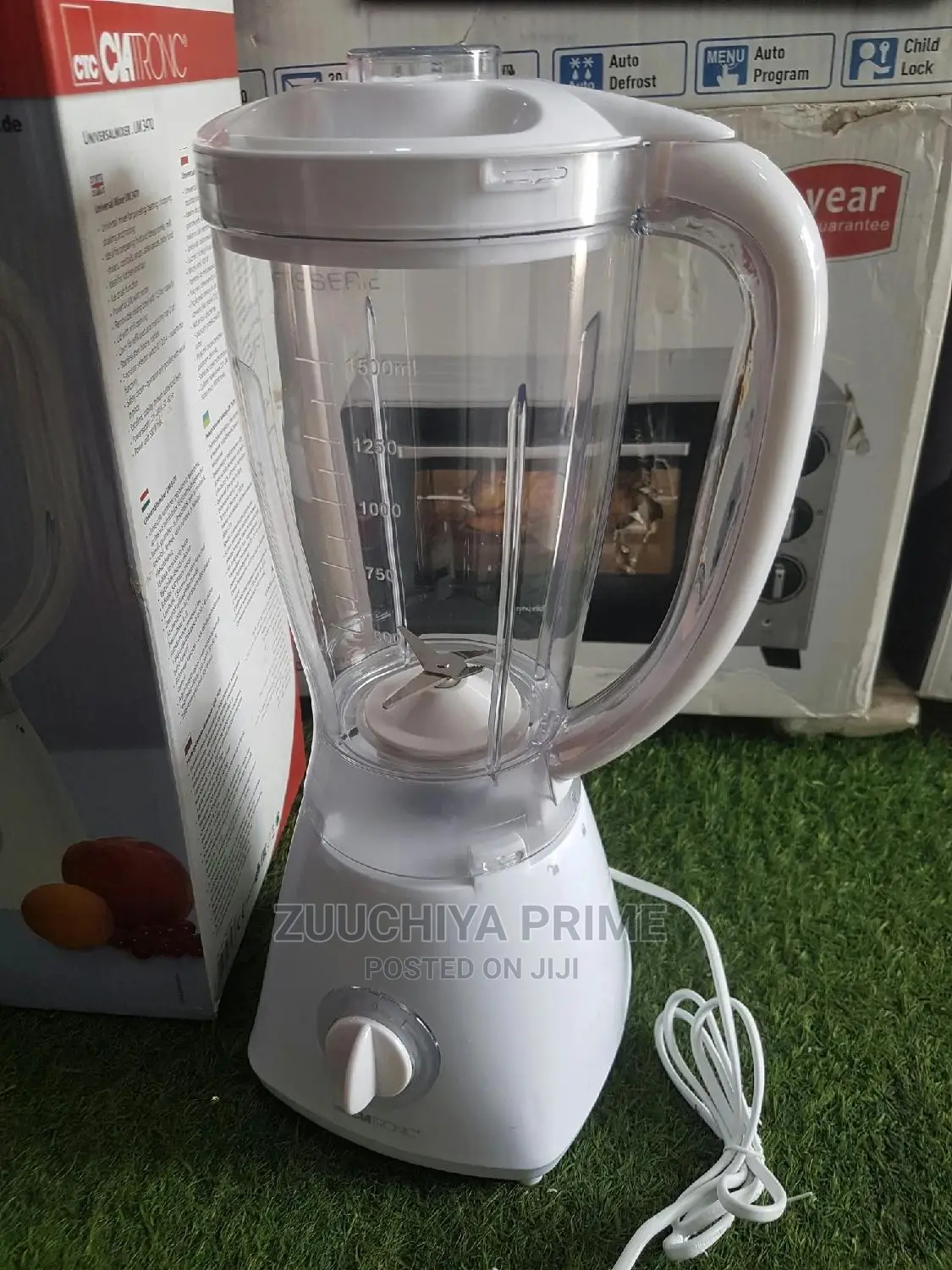 Clatronic Plastic Blender With Ice Crusher From Germany