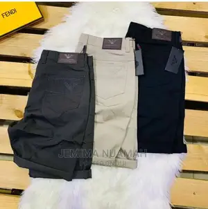 Armani Khaki Shorts