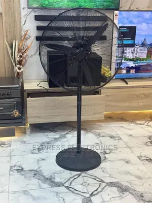 3blade Fan Standing Black