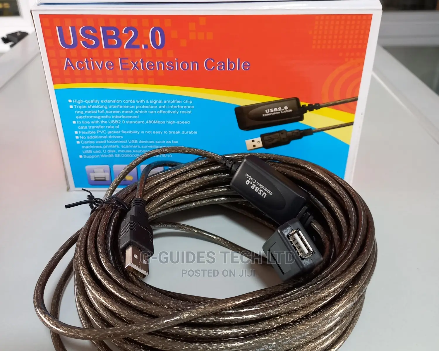 20M Active USB Extension Cable