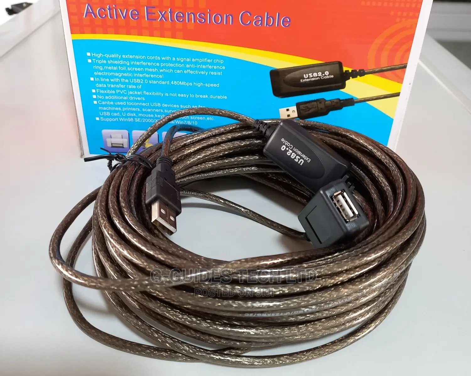 20M Active USB Extension Cable