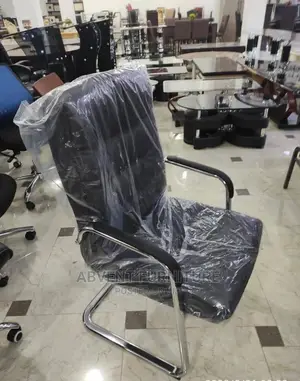 Leather Visitors Chair