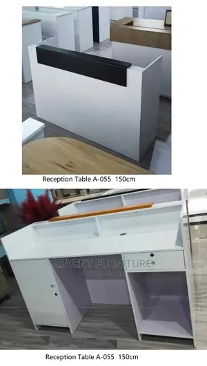 Wooden Reception Desk