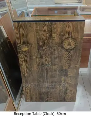 Wooden Reception Desk