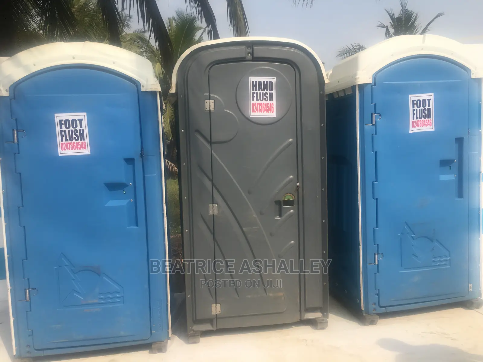 Flushable Portable Toilets For Rent