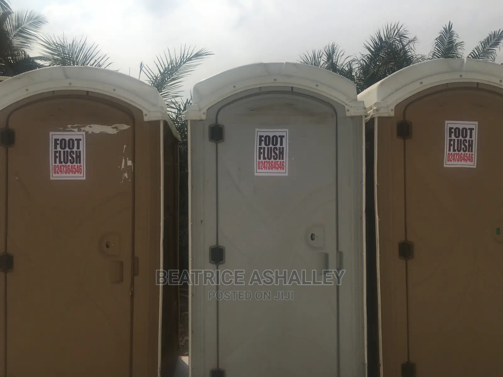 Flushable Portable Toilets For Rent