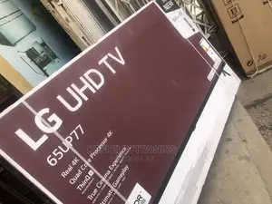 (Webos Black) LG 65up77 Uhd Thinq Ai Smart TV