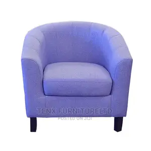 Chair( 1-Seater Fabric) Linen Fabric