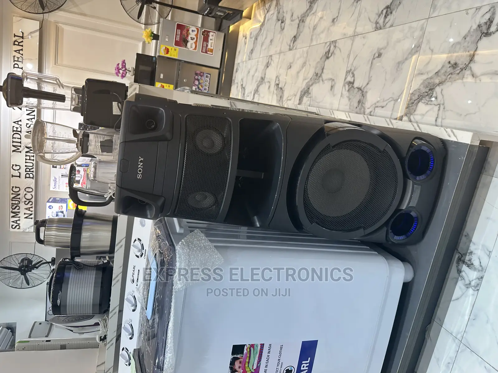 Water Resistance High Power Audio System Sony MHC-V83D