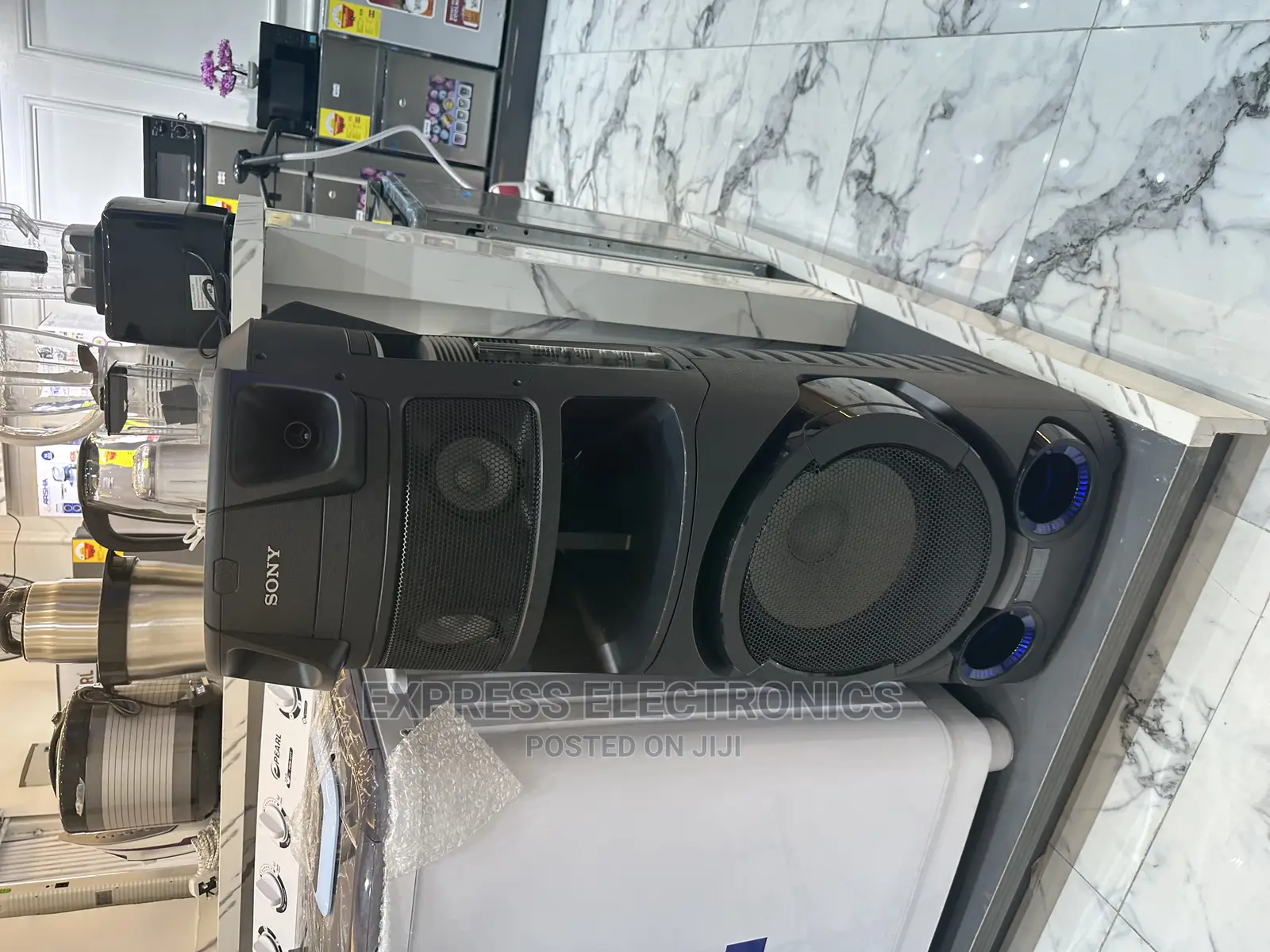 MHC-V83D Brings Display-Based Sound Speaker Sony