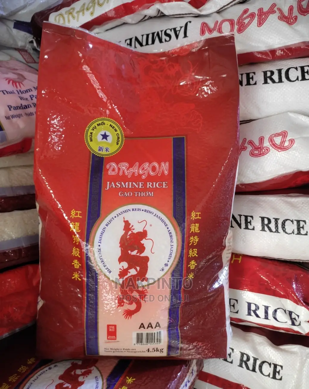 Dragon Jasmine Rice AAA ( Red Dragon Rice)