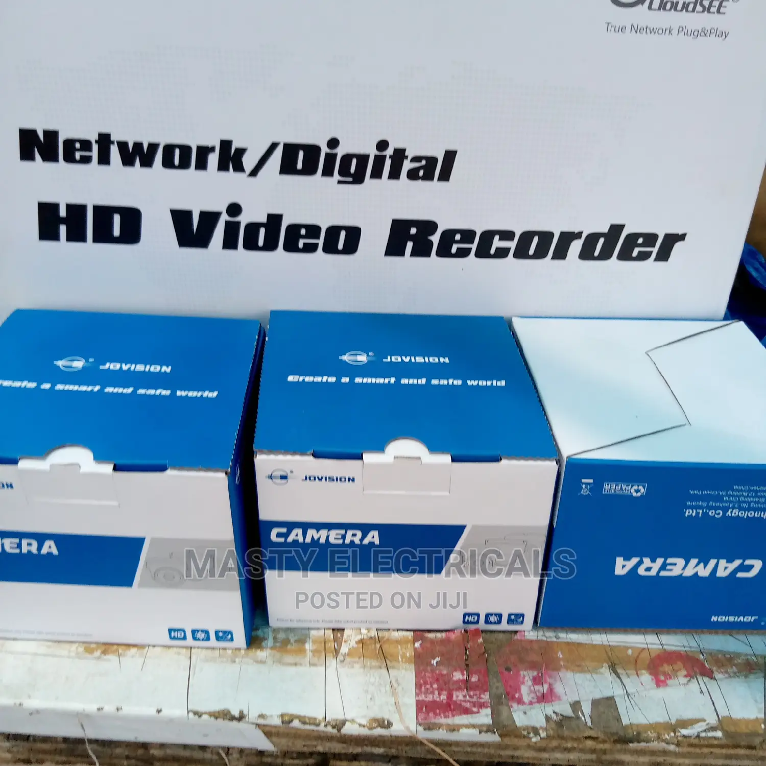 CCTV Camera 4 Channel DVR Mix DIY KIT